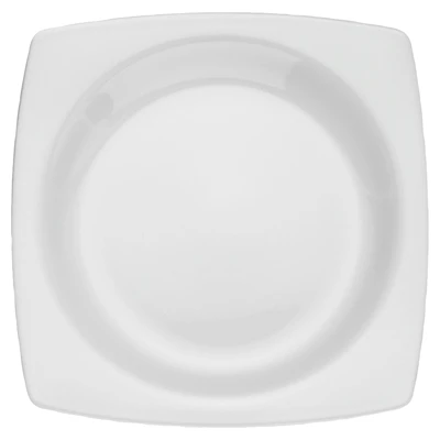 KÜTAHYA PORSELEN Düz Tabak Bone Kare 27Cm (6'li Paket) ürün görseli 1