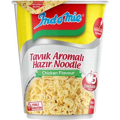 Indomie Aromalı Erişte 60 G Tavuk (8'li Paket) ürün görseli 1