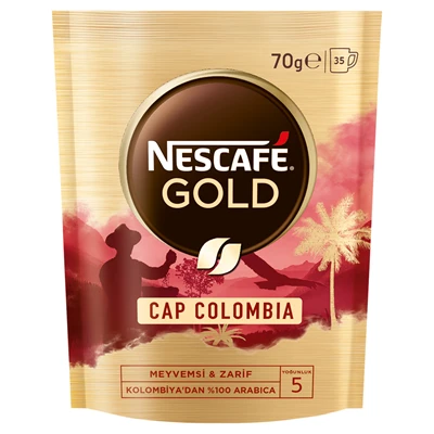NESCAFE Gold Origins Kahve 70 G Colombia (4'li Paket) ürün görseli 1