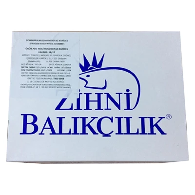 Bütün Karides %30 Glaze 1 Kg 16-20 (6'li Paket) ürün görseli 1