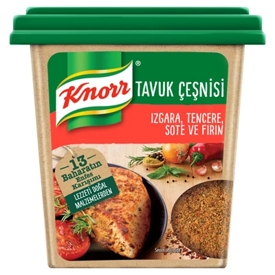 Knorr Fırında Tavuk Çeşni 32G Otlu (7'li Paket) ürün görseli 1