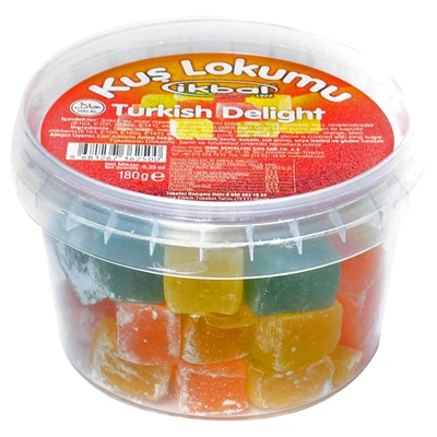 ikbal Karışık Kuş Lokumu 180G Meyve Aromalı (7'li Paket) ürün görseli 1