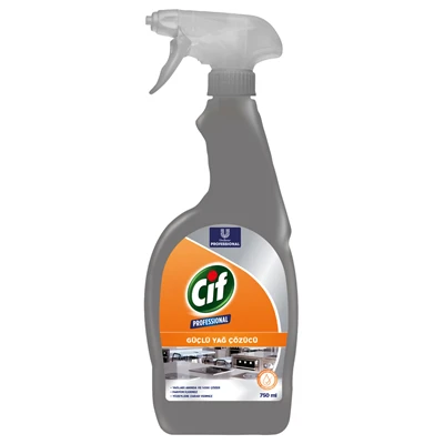Cif PROFESSIONAL Yağ Çözücü 750 Ml Sprey (8'li Paket) ürün görseli 1