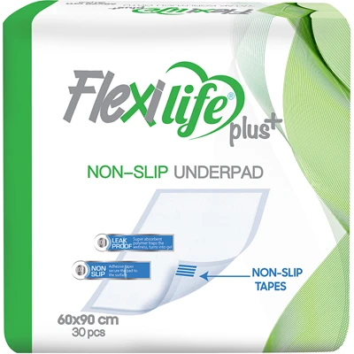 Flexı Lıfe Plus Kaydırmaz Bantlı Yatak Koruyucu 60*60Cm (3'li Paket) ürün görseli 1