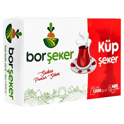 Bor Küp Şeker 1 Kg (8'li Paket) ürün görseli 1