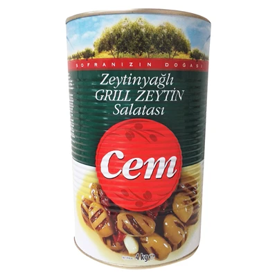 Cem Izgara Grill Zeytin 4Kg Zeytinyağlı (7'li Paket) ürün görseli 1