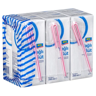 aro Uht Süt 6 X 200 Ml (7'li Paket) ürün görseli 1