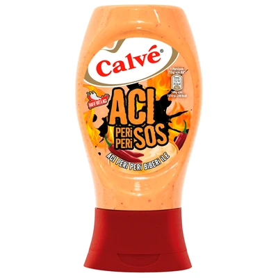 Calve Acı Peri Peri Sos 245G (8'li Paket) ürün görseli 1