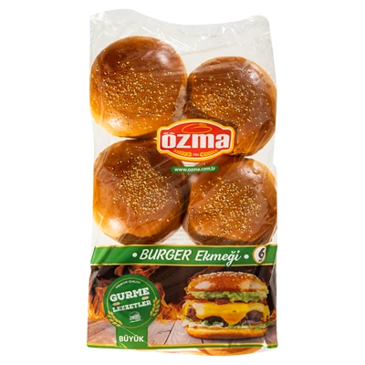 özma Gurme Hamburger Ekmeği 6Lı 80 G (4'li Paket) ürün görseli 1