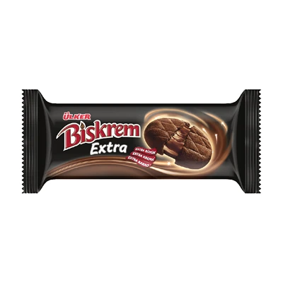 ÜLKER Biskrem Bisküvi 184G Extra Kakao (8'li Paket) ürün görseli 1