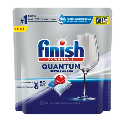 finish Quantum Bulaşık Tableti 50Li (2'li Paket) ürün görseli 1