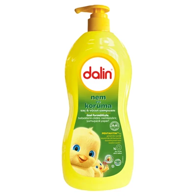 dalin Saç Ve Vücut Şampuanı 700 Ml Nem Ve Koruma (5'li Paket) ürün görseli 1