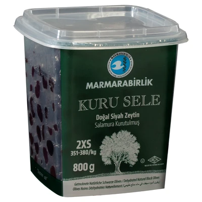 MARMARABİRLİK Kuru Sele Zeytin 800G 351-380 (7'li Paket) ürün görseli 1