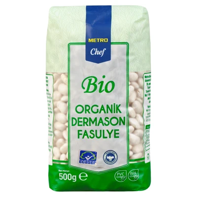 METRO Chef Bio Organik Fasulye 500 G Dermason (7'li Paket) ürün görseli 1