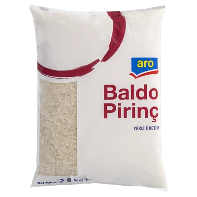 aro Baldo Pirinç 2,5 Kg (8'li Paket) ürün görseli 1