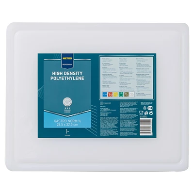 METRO PROFESSIONAL Kesme Tahtası Blok Gn1/2 Beyaz (5'li Paket) ürün görseli 1