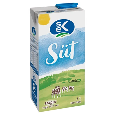 SEK Süt 1L Tam Yağlı (8'li Paket) ürün görseli 1