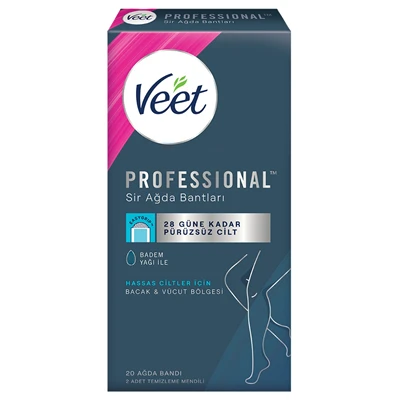 Veet Professıonal Ağda Bandı 20Li Hassas (7'li Paket) ürün görseli 1