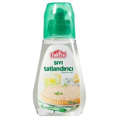 takita Sıvı Tatlandırıcı 200 Ml (4'li Paket) ürün görseli 1