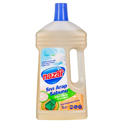 nazar Sıvı Arap Sabunu 1 L Beyaz (8'li Paket) ürün görseli 1