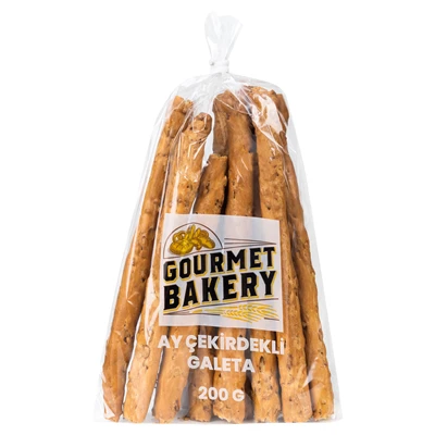 Gourmet Bakery Galeta Uzun 200 G Ayçekirdekli (8'li Paket) ürün görseli 1