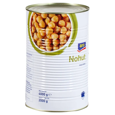 aro Haşlanmış Nohut 4 Kg (5'li Paket) ürün görseli 1