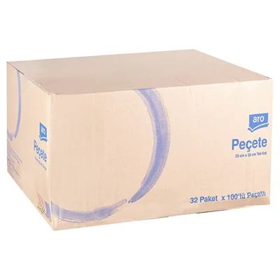aro Peçete 100 Adet Beyaz X 32 (6'li Paket) ürün görseli 1