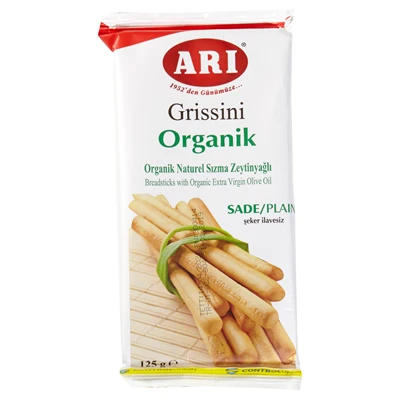 Arı Grissini 125G Organik&Sade (6'li Paket) ürün görseli 1