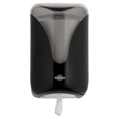 RULOPAK Elite İçten Çekmeli Perforeli Kağıt Havlu Dispenseri 303216 Siyah (3'li Paket) ürün görseli 1