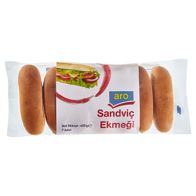 aro Sandviç Ekmeği 7*65 G (7'li Paket) ürün görseli 1