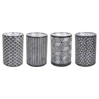 Tarrington House Gümüş Bardak Mumluk 20Cm (5'li Paket) ürün görseli 1