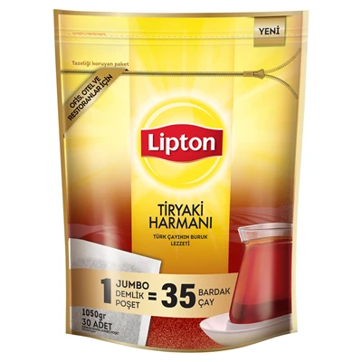 Lipton Tiryaki Jumbo Demlik Çay 30*35 G (8'li Paket) ürün görseli 1