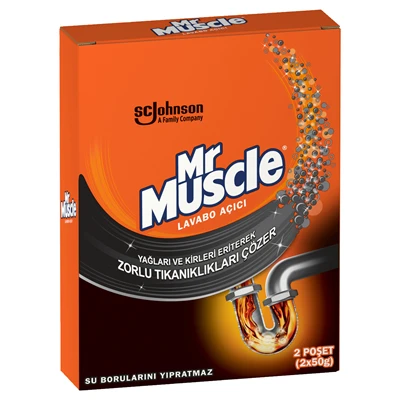 Mr Musclee Granül Toz Lavoba Açıcı 2*50 G (8'li Paket) ürün görseli 1
