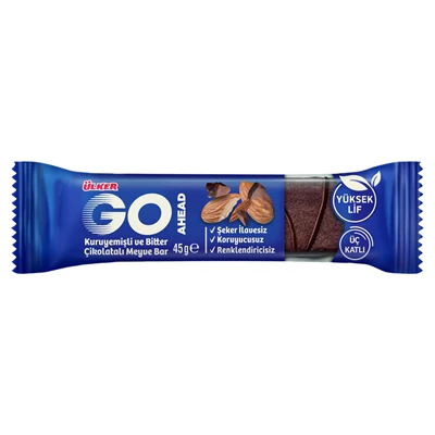 ÜLKER Go Ahead Meyve Bar 45 G Üç Katlı (8'li Paket) ürün görseli 1