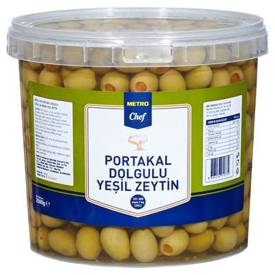 METRO Chef Portakal Dolgulu Zeytin 2,5 Kg (3'li Paket) ürün görseli 1