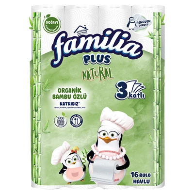 familia Kağıt Havlu 16Lı Coconut (3'li Paket) ürün görseli 1
