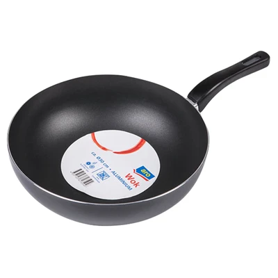aro Döküm Alüminyum Wok Tava 30Cm (6'li Paket) ürün görseli 1