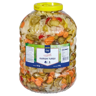 METRO Chef Turşu 10 Kg Karışık (8'li Paket) ürün görseli 1