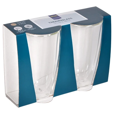 METRO PROFESSIONAL Bardak Çift Cidarlı 340Ml 2Li (3'li Paket) ürün görseli 1