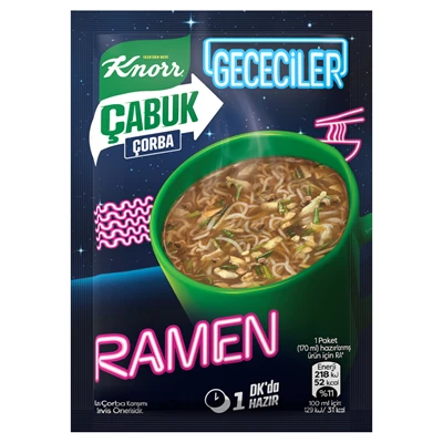 Knorr Çabuk Çorba 17 G Ramen (8'li Paket) ürün görseli 1
