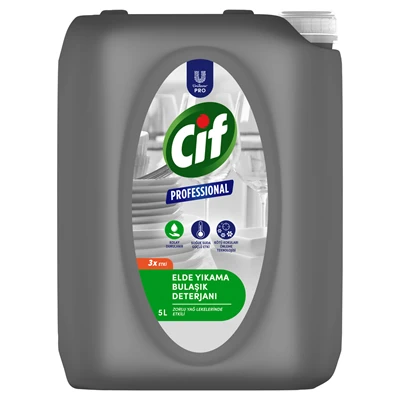 Cif PROFESSIONALl Bulaşık Deterjanı Elde 5 L (4'li Paket) ürün görseli 1