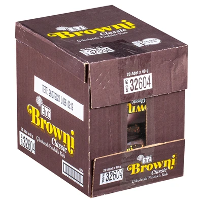 ETİ Browni Kek 20 X 40 G (5'li Paket) ürün görseli 1