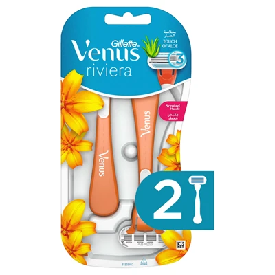 Gillette Venus Riviera Kullan At Traş Bıçağı 2 Yedekli (4'li Paket) ürün görseli 1