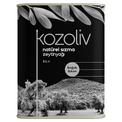 Kozolıv Soğuk Sıkım Natürel Sızma Zeytinyağı 2 L (7'li Paket) ürün görseli 1