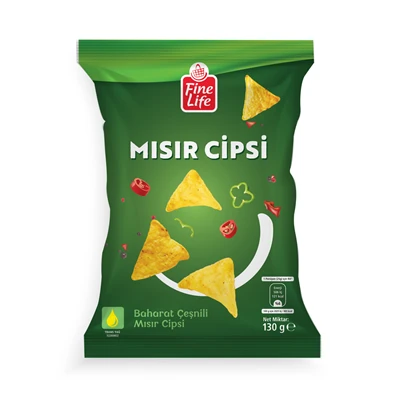 Fine Life Mısır Cipsi 130 G Taco (8'li Paket) ürün görseli 1