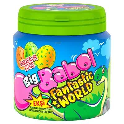 Bıg Babol Sakız 90 G Ekşi (6'li Paket) ürün görseli 1