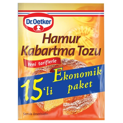 Dr. Oetker Kabartma Tozu 15*10 G (8'li Paket) ürün görseli 1