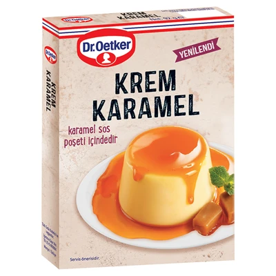 Dr. Oetker Krem Karamel 92 G (8'li Paket) ürün görseli 1