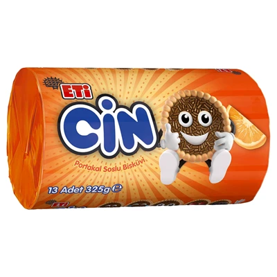 ETİ Cin Bisküvi 325 G (7'li Paket) ürün görseli 1