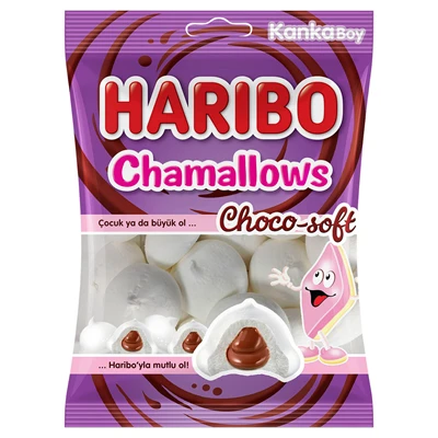 HARIBO Chammallow Yumuşak Şeker 62 G Chocosoft (8'li Paket) ürün görseli 1